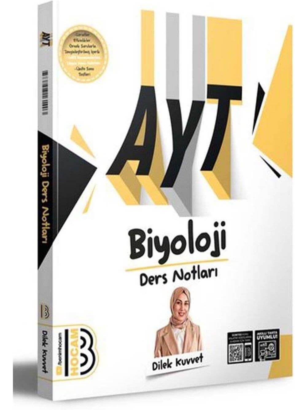 Benim Hocam Yayınları 2025 AYT Biyoloji Ders Notları