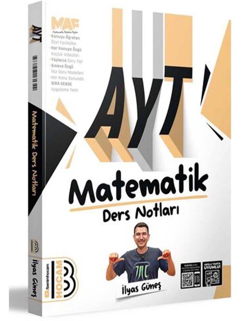 Benim Hocam Yayınları 2025 AYT Matematik Ders Notları