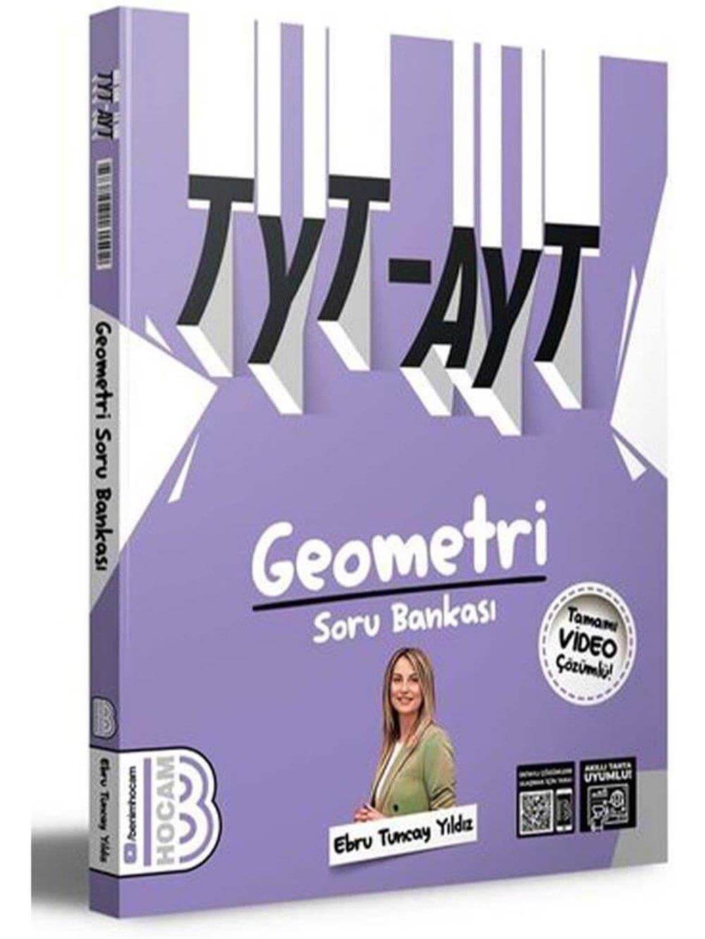 Benim Hocam Yayınları 2025 TYT-AYT Geometri Tamamı Çözümlü Soru Bankası