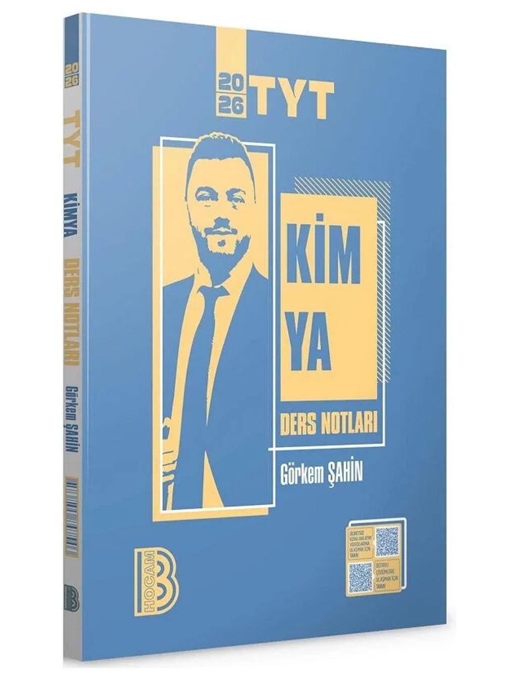 Benim Hocam Yayınları 2025 TYT Kimya Ders Notları