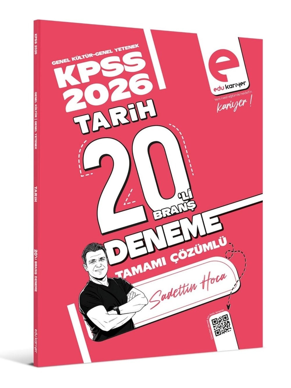 Edu Kariyer Sadettin Hoca 2026 KPSS Tarih 20'li Branş Deneme Tamamı Çözümlü
