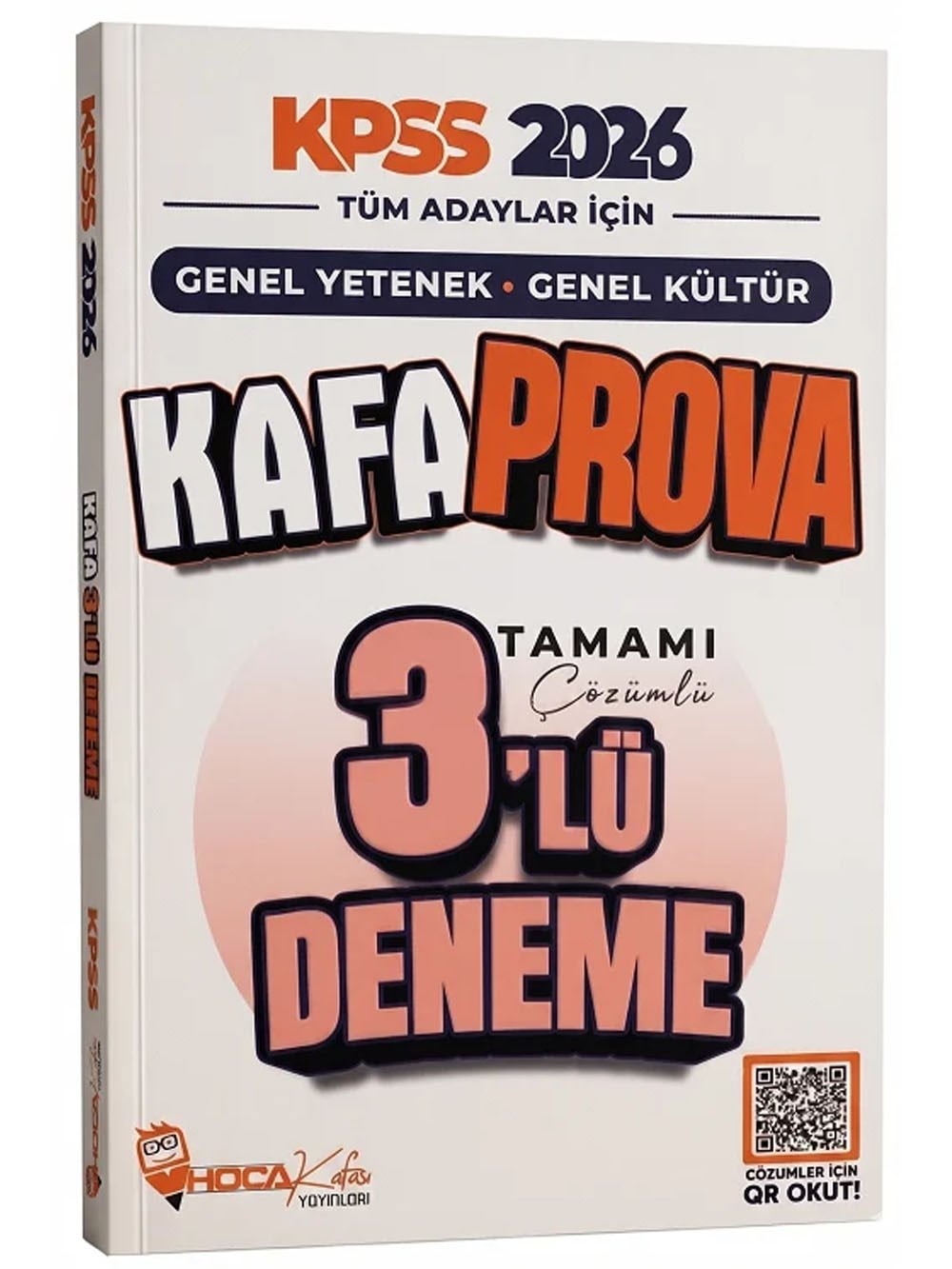 Hoca Kafası 2026 KPSS Genel Yetenek Genel Kültür Kafa Prova 3 Deneme Çözümlü Hoca Kafası Yayınları