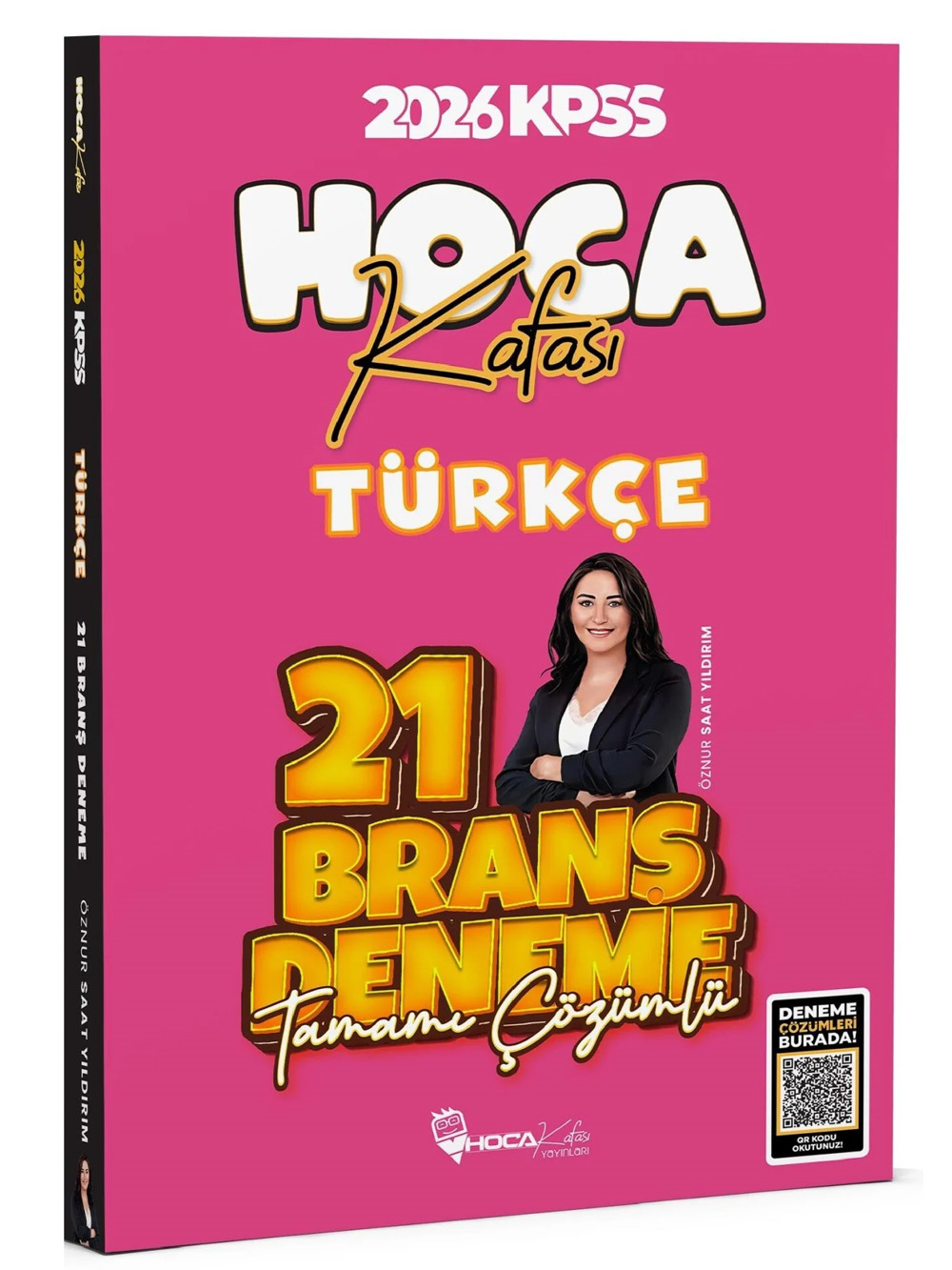 Hoca Kafası 2026 KPSS Türkçe 21 Deneme Çözümlü - Öznur Saat Yıldırım Hoca Kafası Yayınları