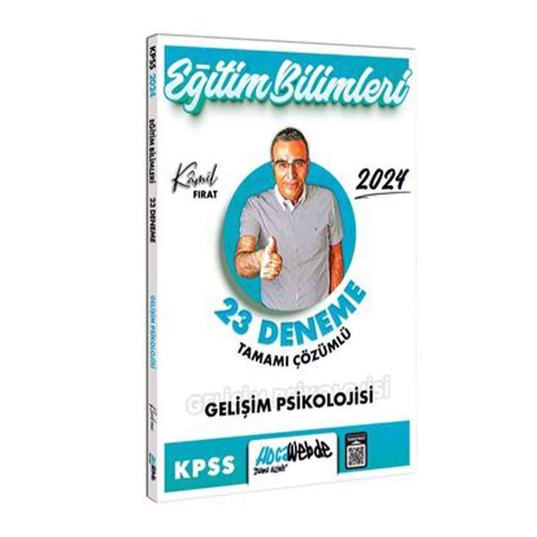 Hocawebde Yayınları 2024 KPSS Eğitim Bilimleri Gelişim Psikolojisi Tamamı Çözümlü 23 Deneme