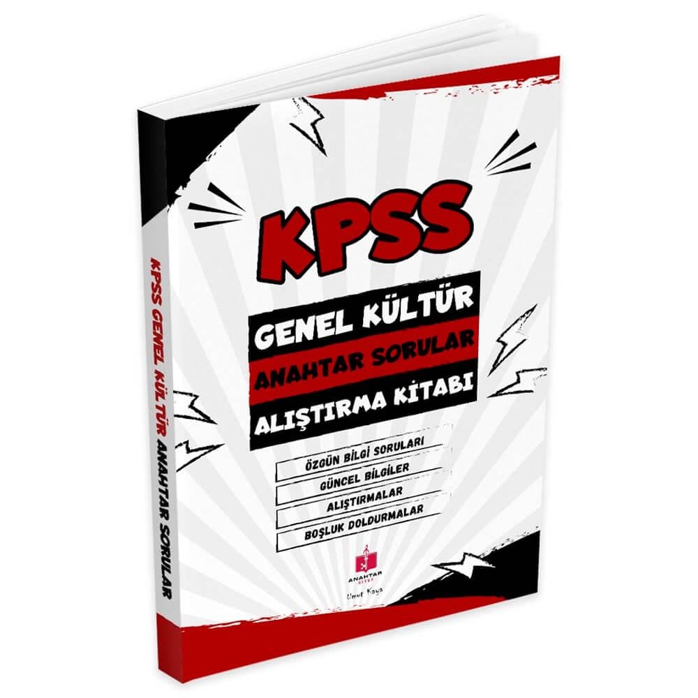KPSS Genel Kültür Anahtar Sorular Alıştırma Kitabı 2022