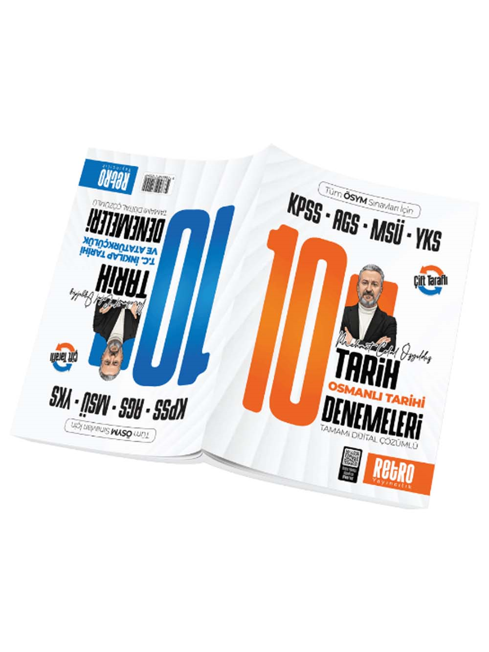 Retro Yayıncılık 2026 2026 TÜM SINAVLAR İÇİN TARİH 10 DENEME ÇİFT YÖNLÜ Mehmet Celal Özyıldız