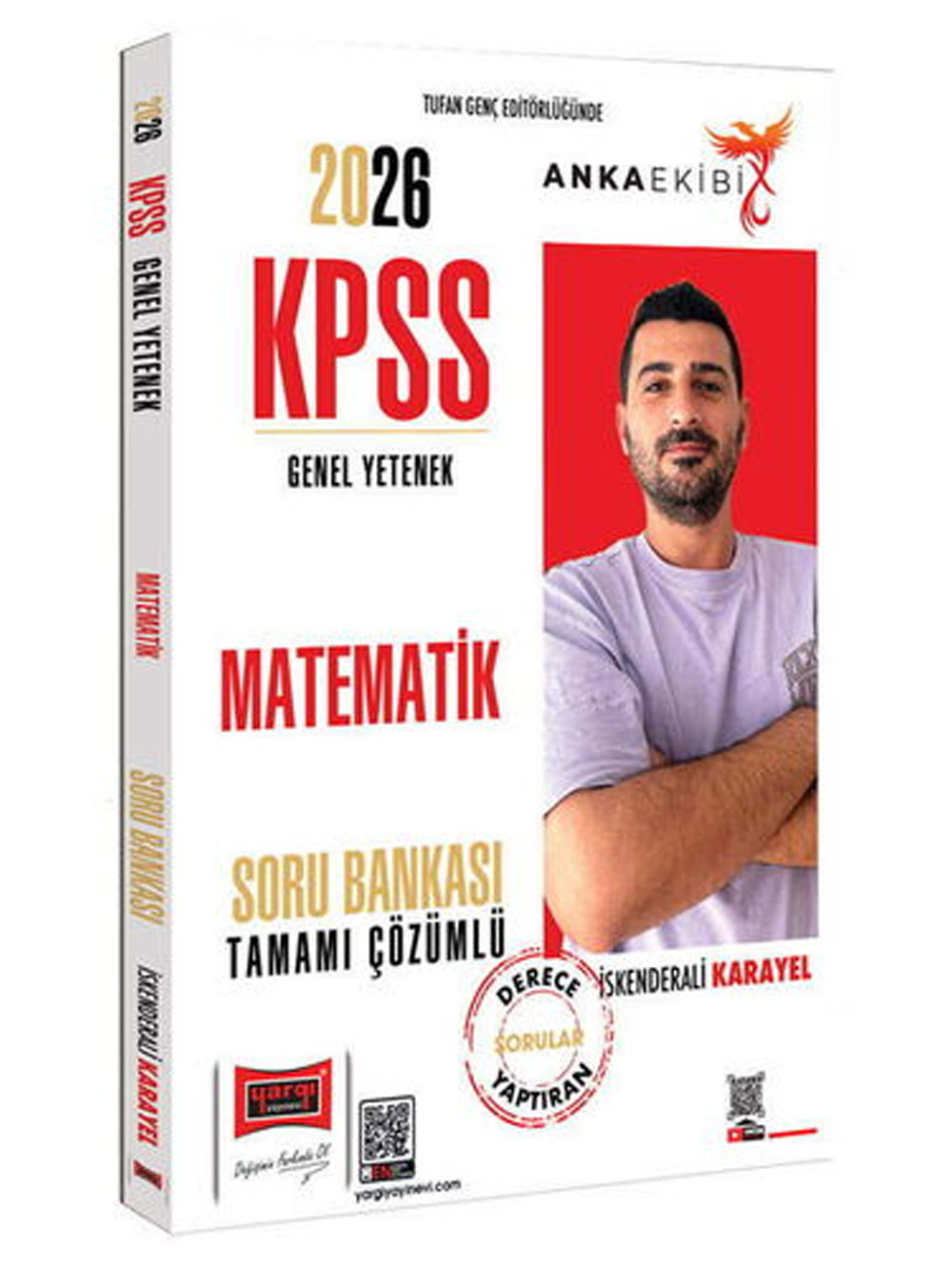 Yargı Yayınları 2026 KPSS Anka Ekibi Genel Yetenek Tamamı Çözümlü Matematik Soru Bankası