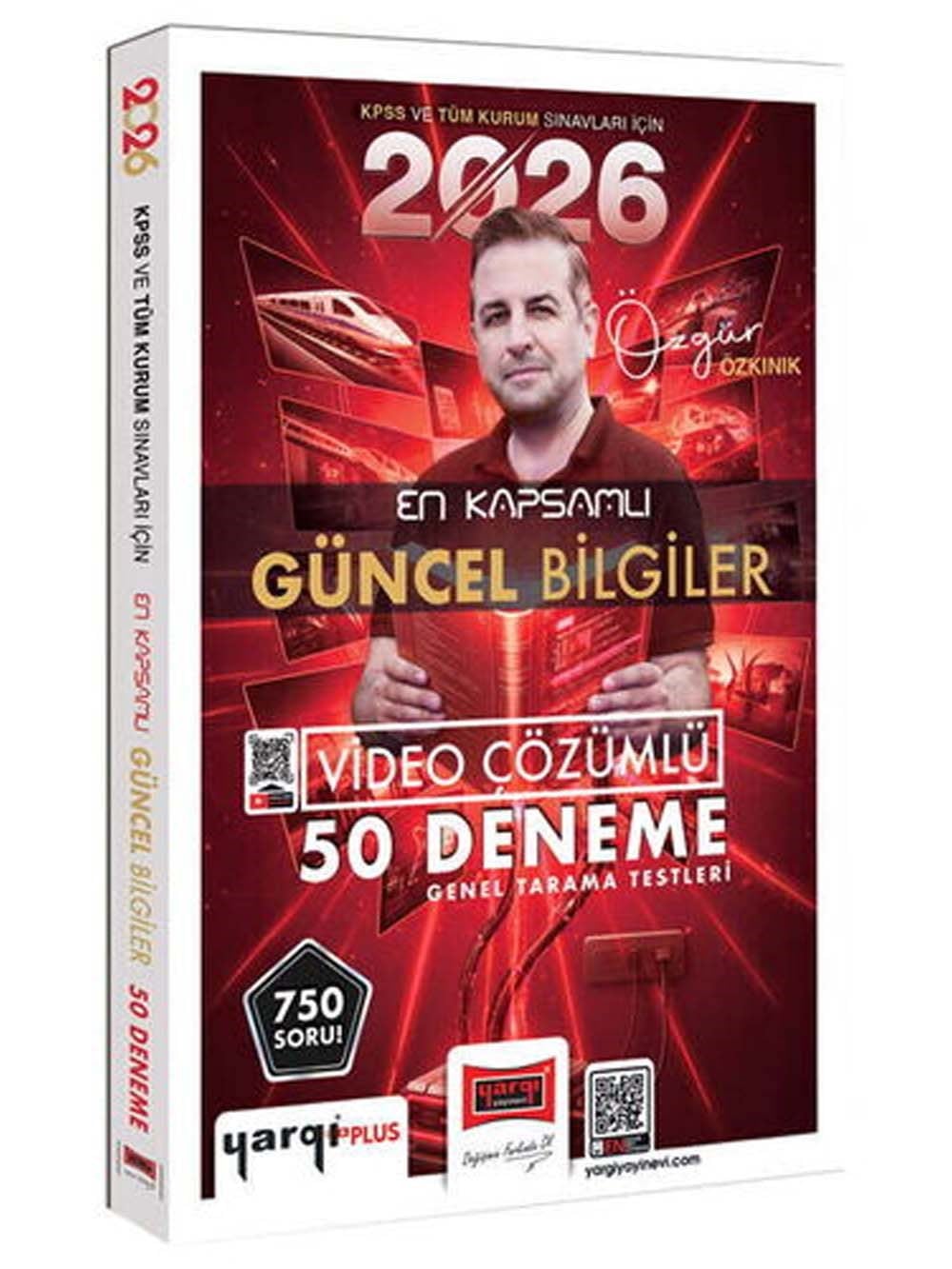 Yargı Yayınları 2026 KPSS ve Tüm Kurum Sınavları İçin En Kapsamlı Güncel Bilgiler 50 Deneme Özgür Özkınık