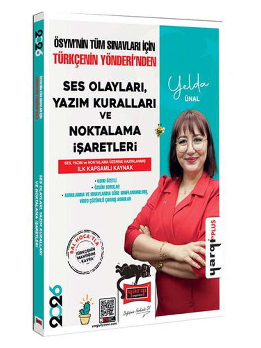 Yargı Yayınları 2026 ÖSYMnin Tüm Sınavları İçin Ses Olayları Yazım Kuralları ve Noktalama İşaretleri Yelda Ünal