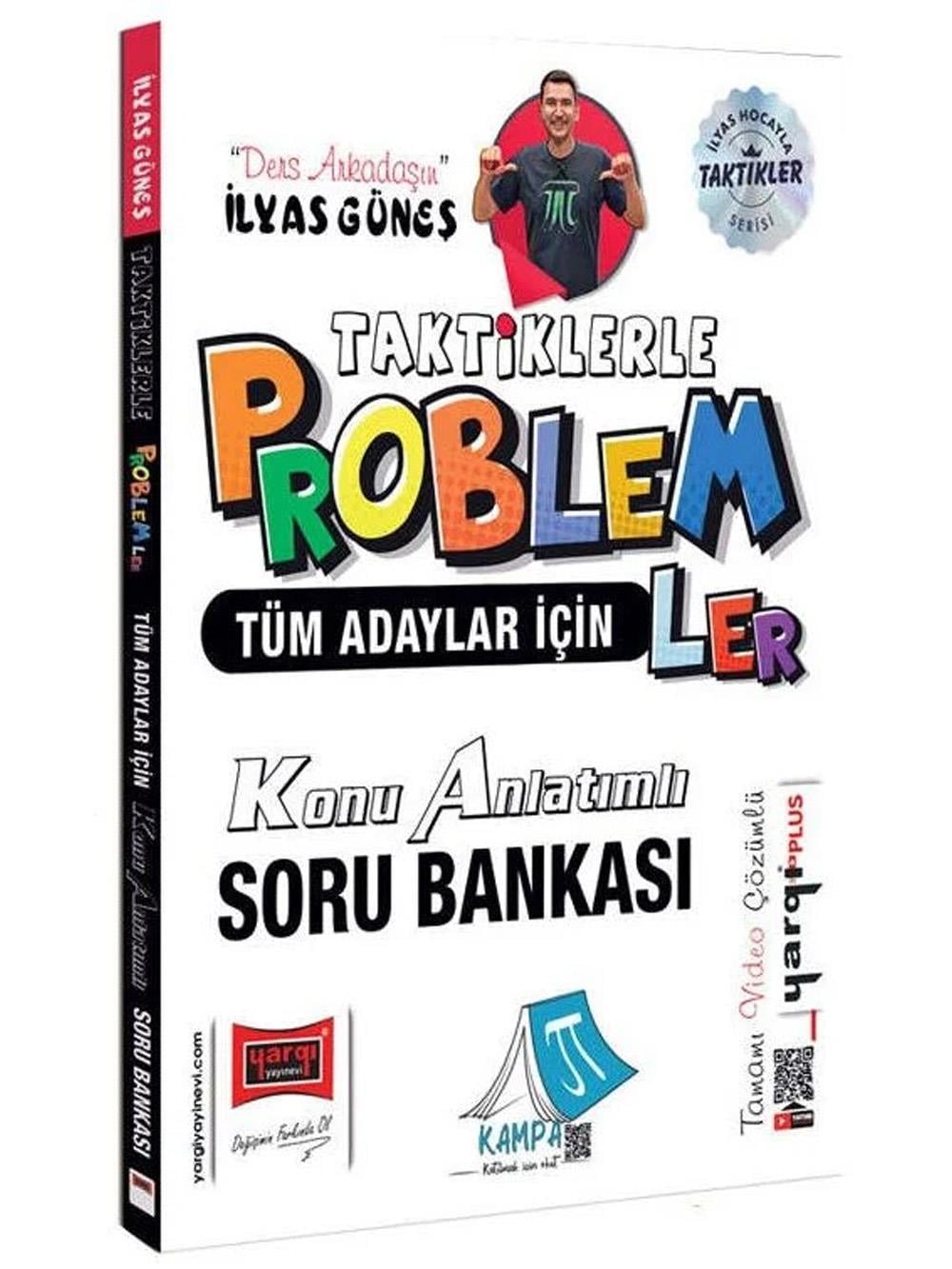 Yargı Yayınları Tüm Adaylar İçin Taktiklerle Temel Problemler Konu Anlatımlı Soru Bankası (İlyas Güneş)