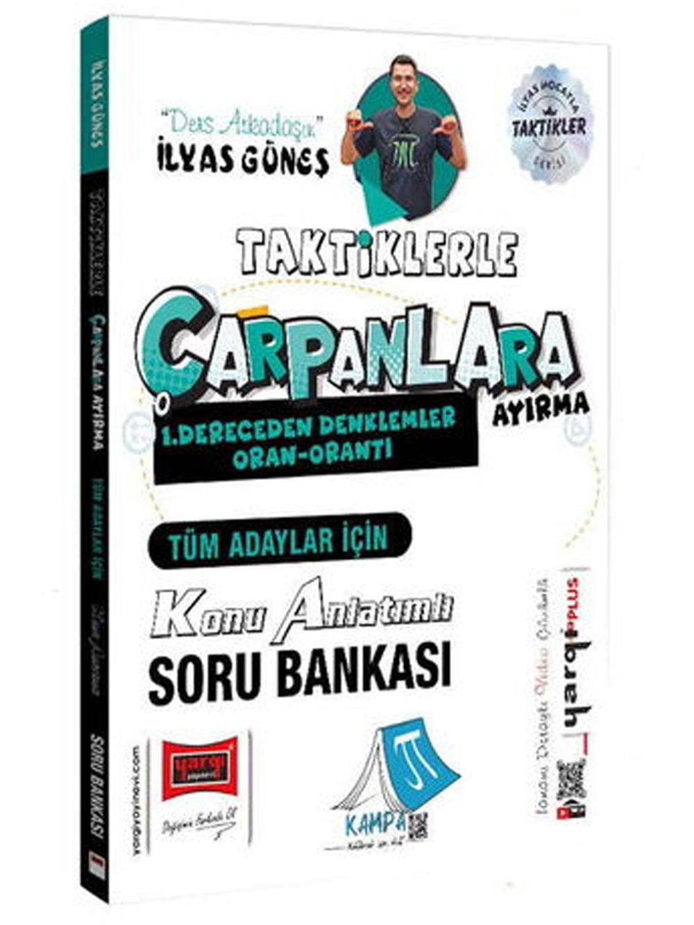 Yargı Yayınları Tüm Adaylar İçin Taktiklerle Çarpanlara Ayırma Konu Anlatımlı Soru Bankası (İlyas Güneş)