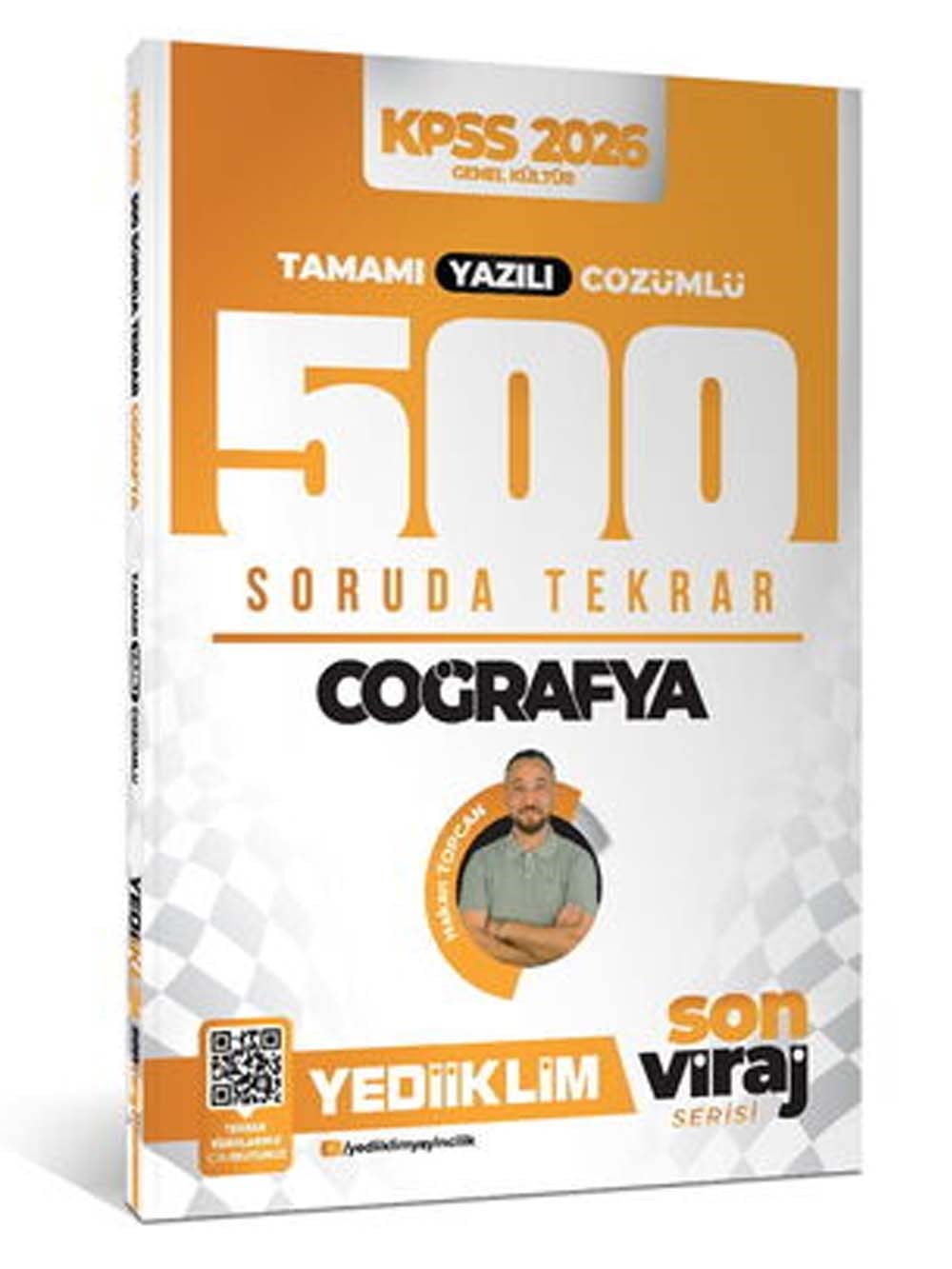 Yediiklim 2026 Kpss-Ags Son Viraj Serisi Coğrafya Tamamı Yazılı Çözümlü 500 Soruda Genel Tekrar Kampı Hakan Topcan