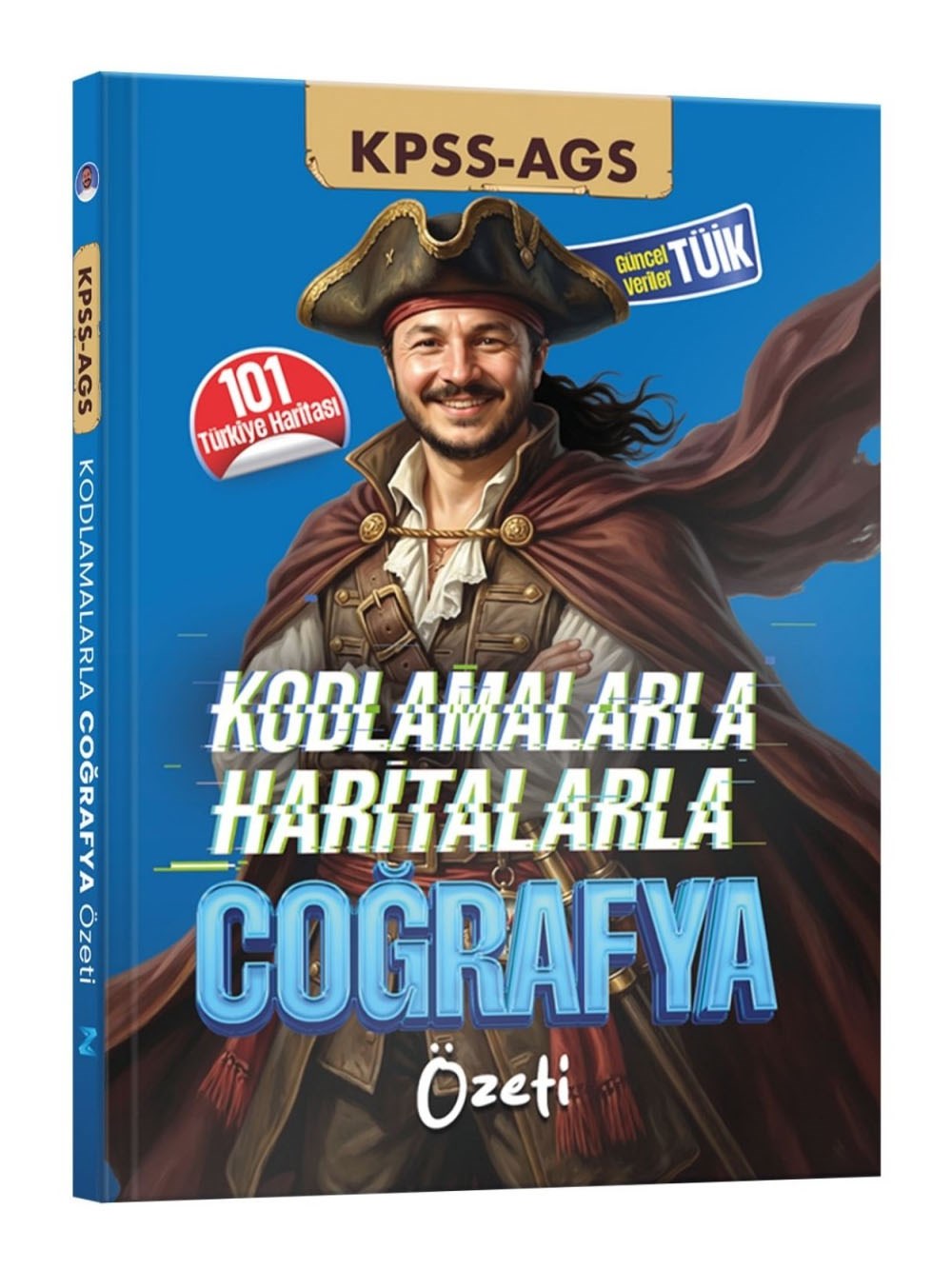 Zeduva Yayınları Coğrafyanın Kodları KPSS-AGS Kodlamalarla Haritalarla Coğrafya Özeti Cep Kitabı 