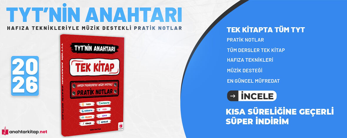 TYT'nin Anahtarı Hafıza Teknikleriyle Müzik Destekli Pratik Notlar