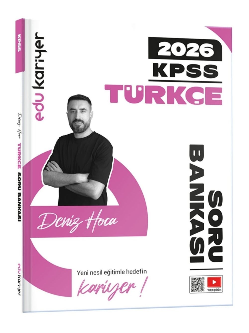  Edu Kariyer Deniz Hoca 2026 KPSS Türkçe Video Çözümlü Soru Bankası