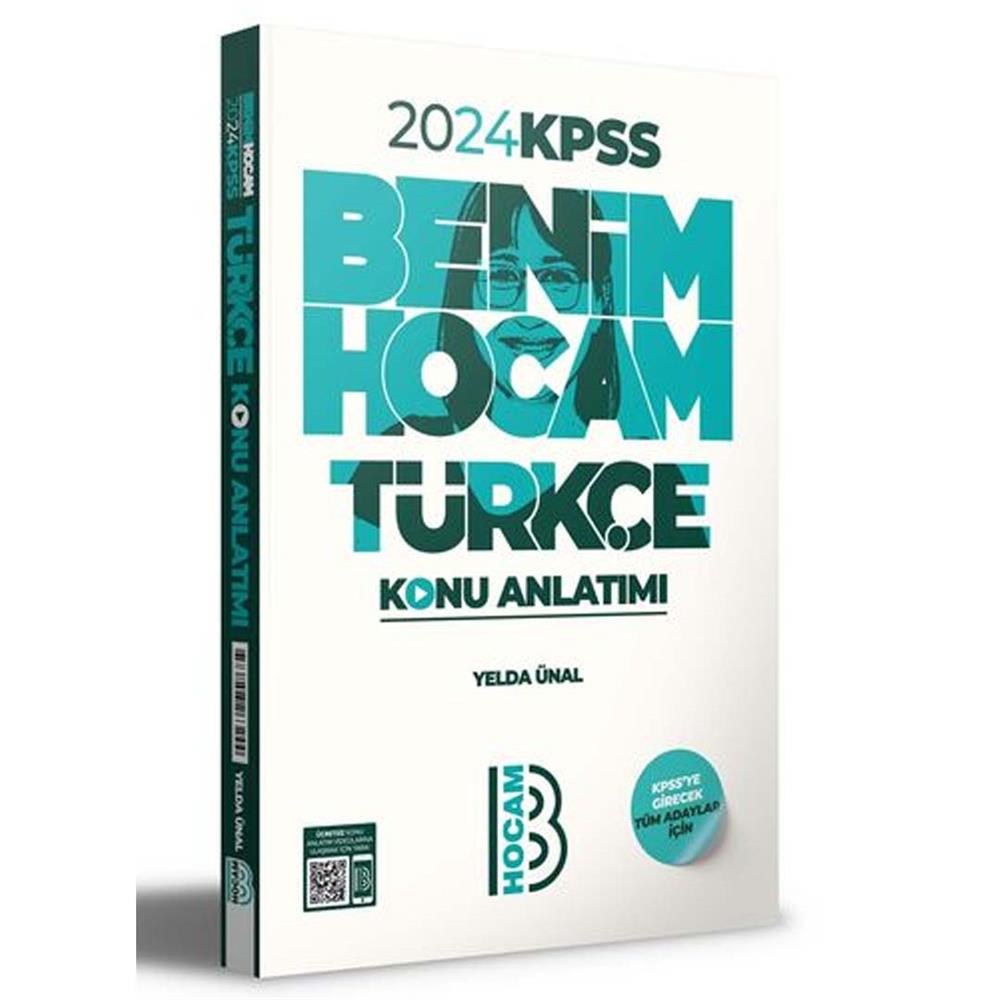 2024 KPSS Türkçe Konu Anlatımı Benim Hocam Yayınları