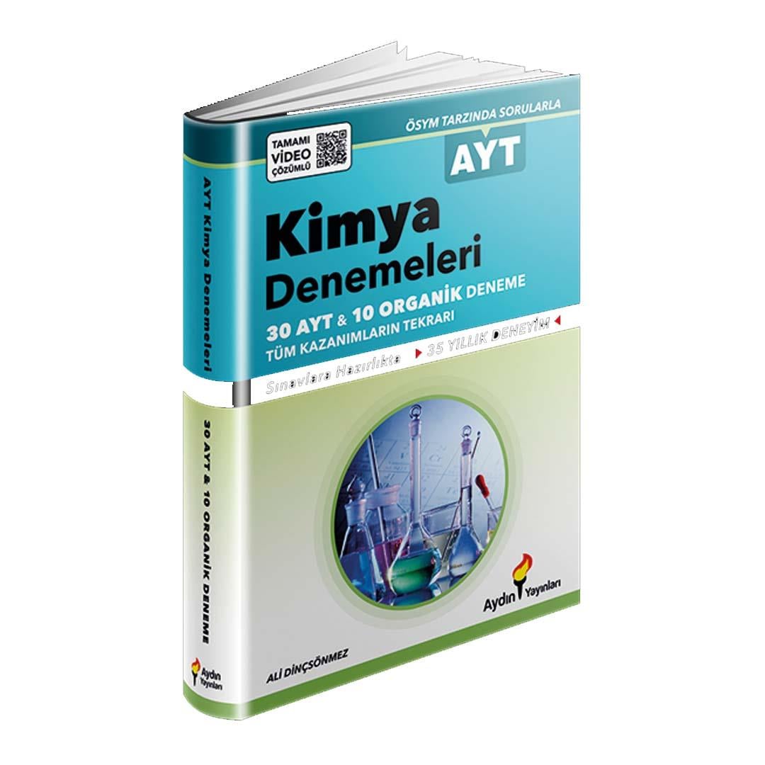 2025 Aydın Yayınları AYT Organik Kimya Denemeleri