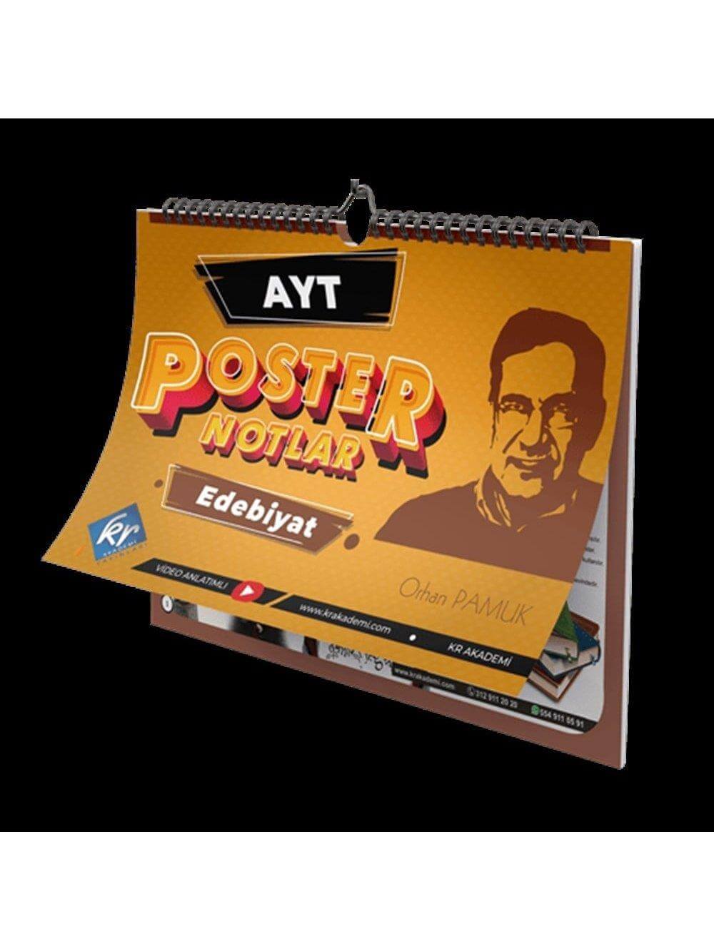 2025 AYT Edebiyat Poster Notlar