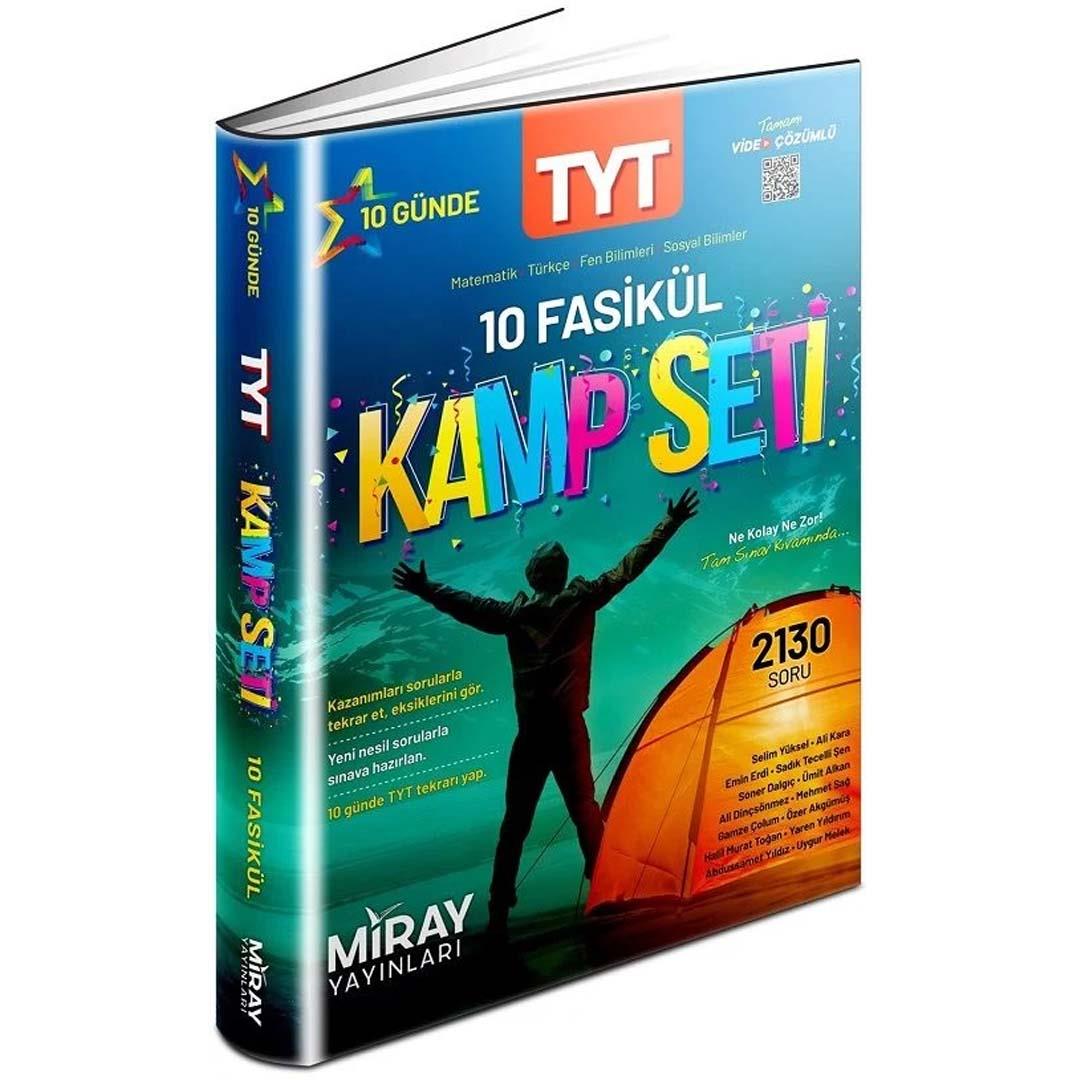 2025 Miray YKS TYT Kamp Kitabı Seti Miray Yayınları