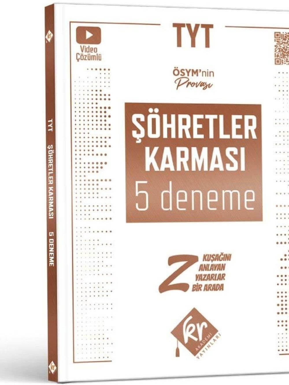 2025 TYT Şöhretler Karması 5 Deneme KR Akademi Yayınları