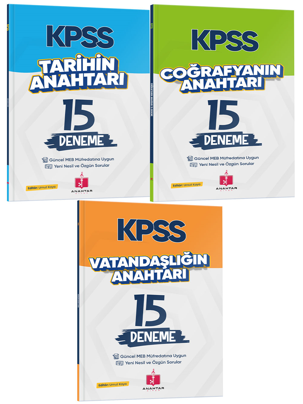 2026 Anahtar Kitap KPSS Genel Kültür Deneme Seti