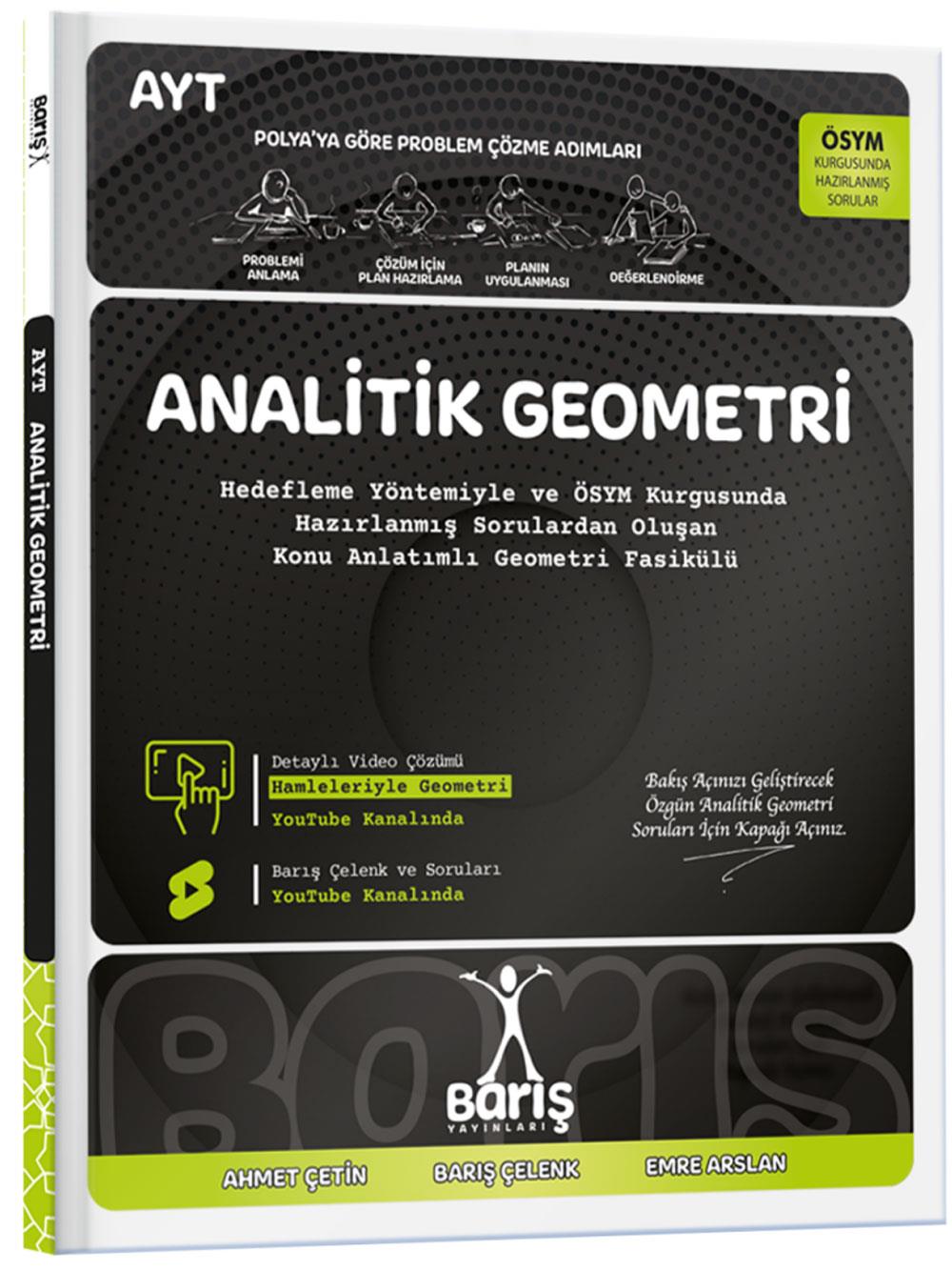 2026 Barış Yayınları AYT Analitik Geometri Konu Anlatımlı Soru Bankası