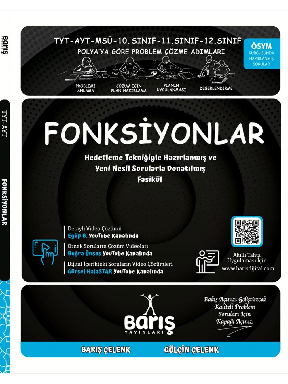 2026 Barış Yayınları TYT-AYT Matematik Fasikülleri Fonksiyonlar