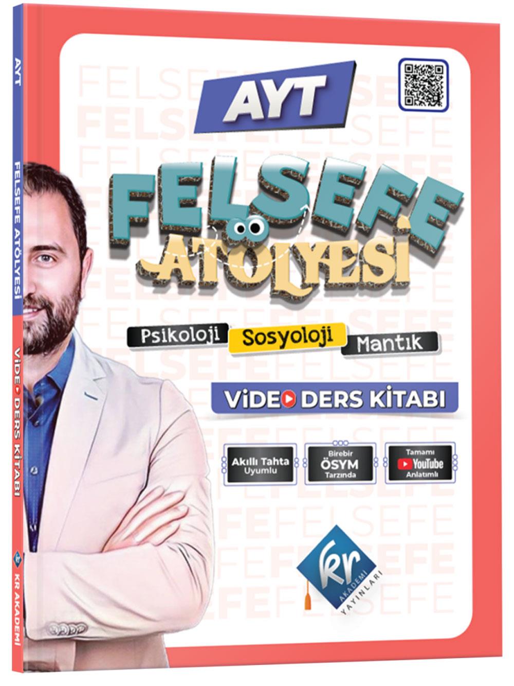 2026 Felsefe Atölyesi AYT Felsefe Video Ders Kitabı KR Akademi Yayınları