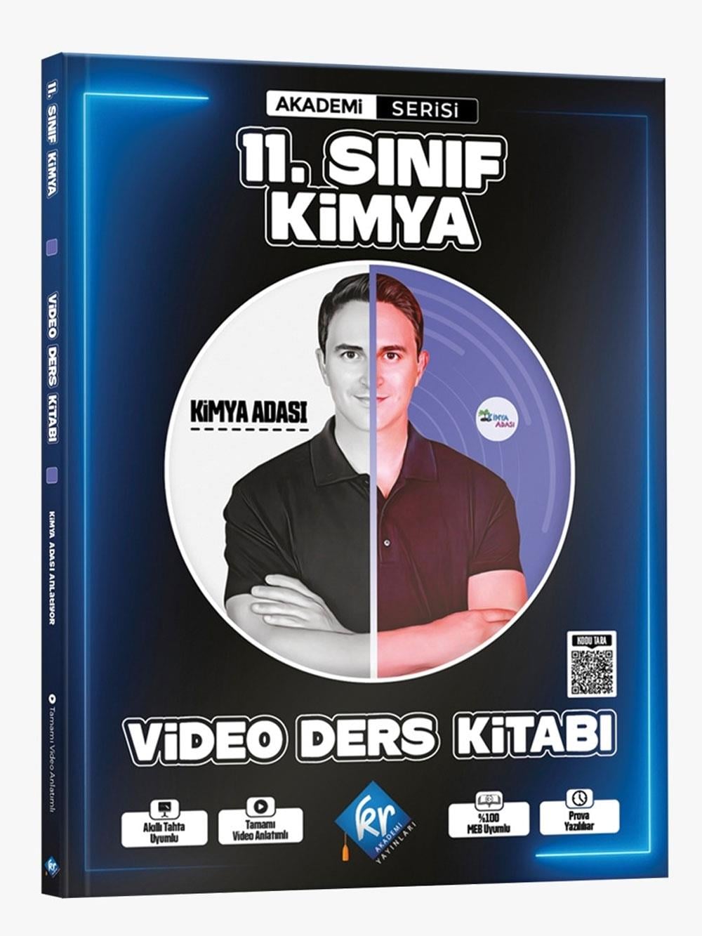 2026 Kimya Adası 11. Sınıf Kimya Video Ders Kitabı Akademi Serisi