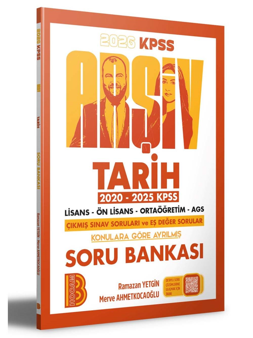 2026 KPSS Arşiv Tarih Soru Bankası Çıkmış Sorular ve Eş Değer Sorular Ramazan Yetgin