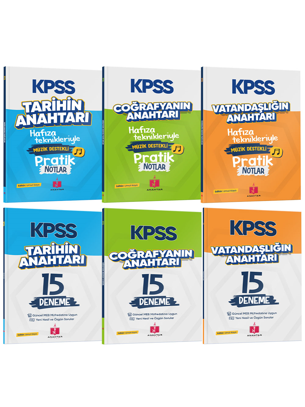 2026 KPSS'nin Anahtarı Hafıza Teknikleriyle Müzik Destekli Süper 6'lı Genel Kültür Konu Anlatım Ve Deneme Seti