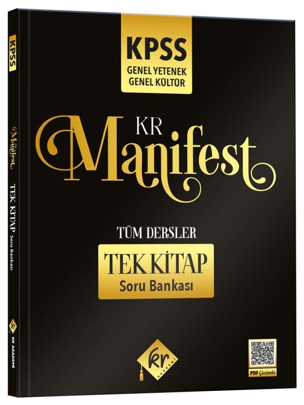 2026 KR Akademi KPSS Genel Yetenek Genel Kültür Manifest Tüm Dersler Tek Kitap Soru Bankası