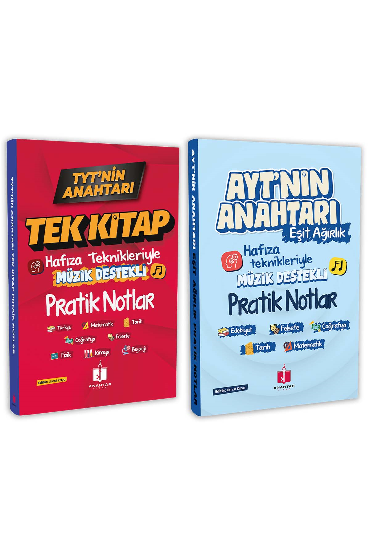 2026 TYT'nin Anahtarı Tek Kitap Pratik Notlar + AYT Eşit Ağırlık Pratik Notlar Seti
