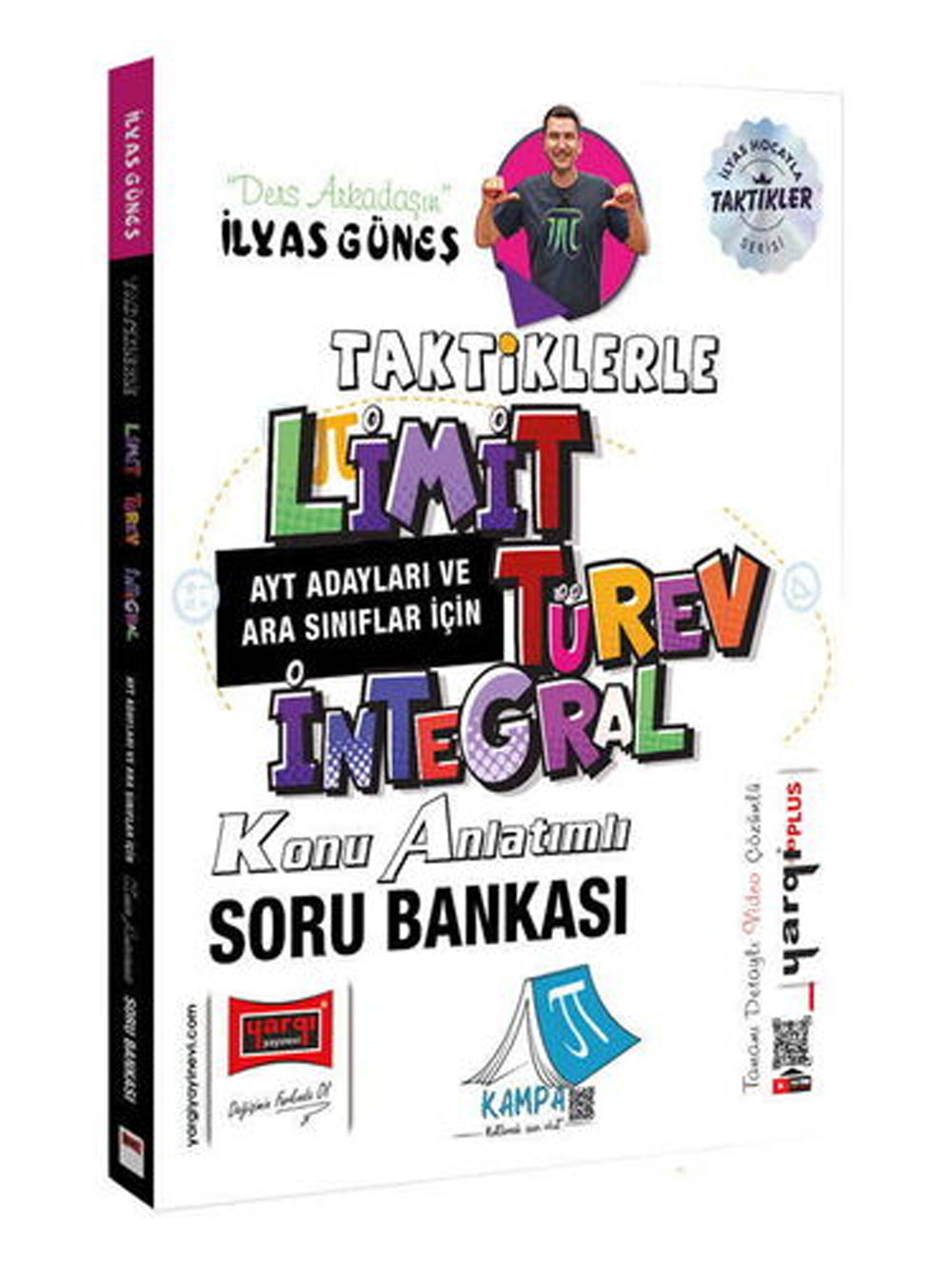 2026 Yargı Yayınları Tüm Adaylar İçin Taktiklerle Limit - Türev - İntegral Konu Anlatımlı Soru Bankası