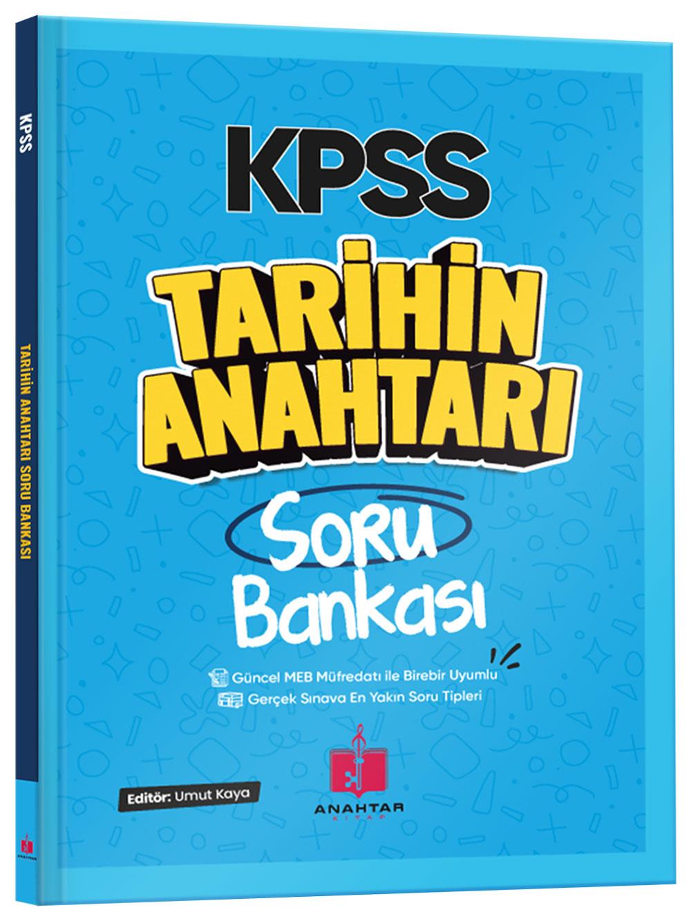 Anahtar Kitap 2026 KPSS Tarihin Anahtarı Soru Bankası