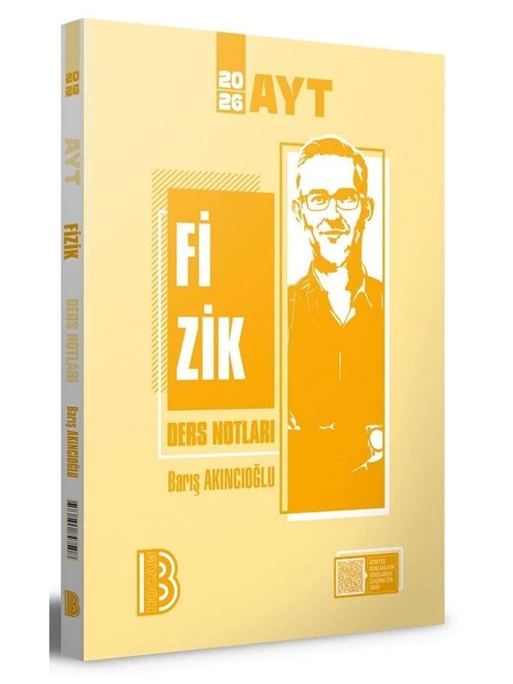 Benim Hocam 2026 YKS AYT Fizik Ders Notları - Barış Akıncıoğlu
