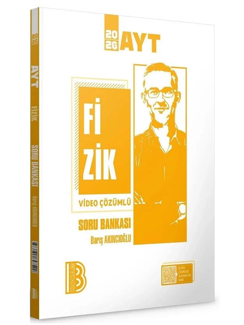 Benim Hocam 2026 YKS AYT Fizik Soru Bankası Video Çözümlü - Barış Akıncıoğlu