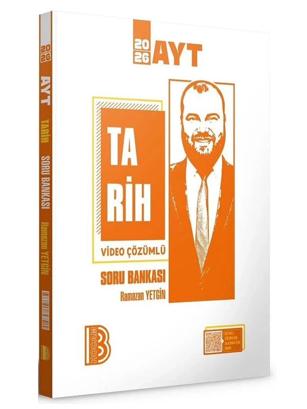 Benim Hocam 2026 YKS AYT Tarih Soru Bankası Video Çözümlü - Ramazan Yetgin