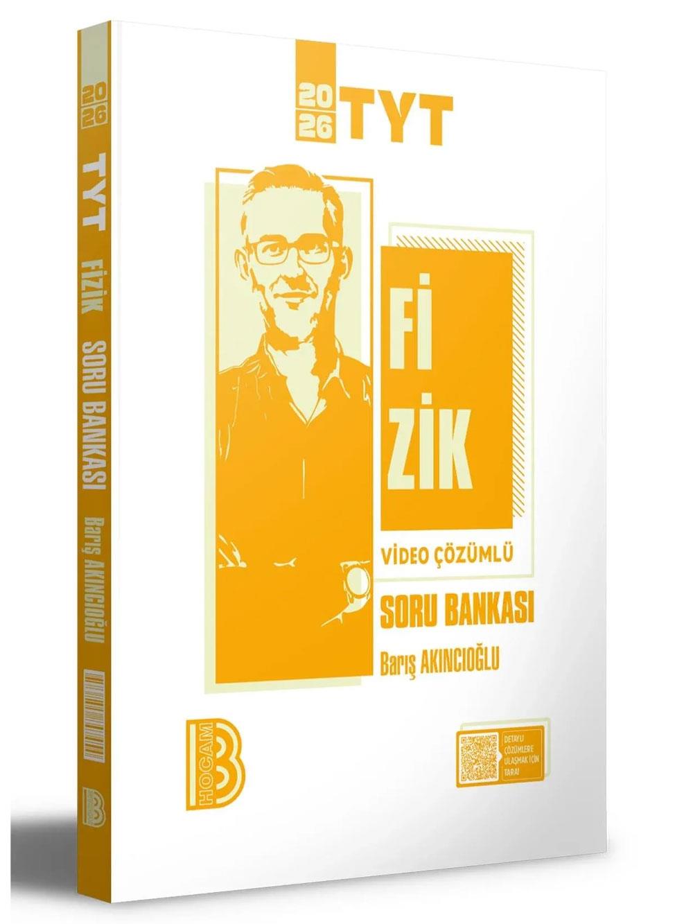 Benim Hocam 2026 YKS TYT Fizik Soru Bankası Çözümlü - Barış Akıncıoğlu