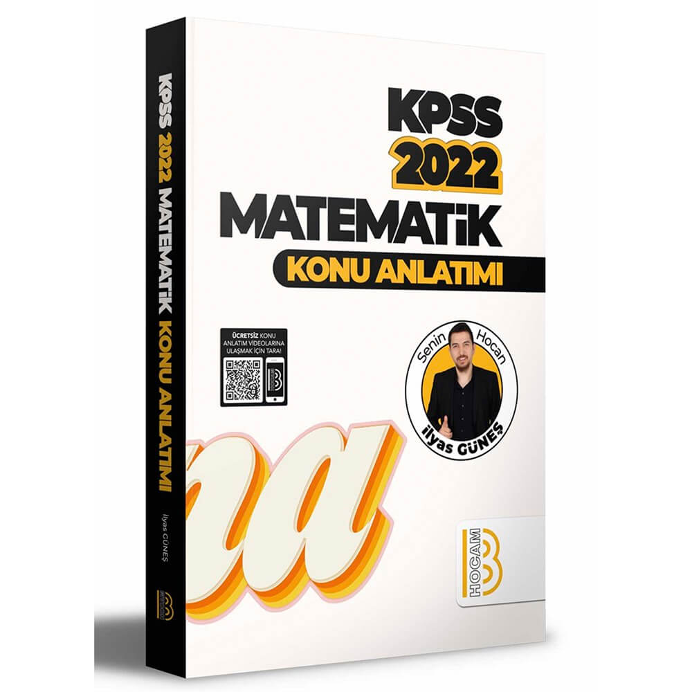 Benim Hocam Yayınları 2022 KPSS Matematik Konu Anlatımı