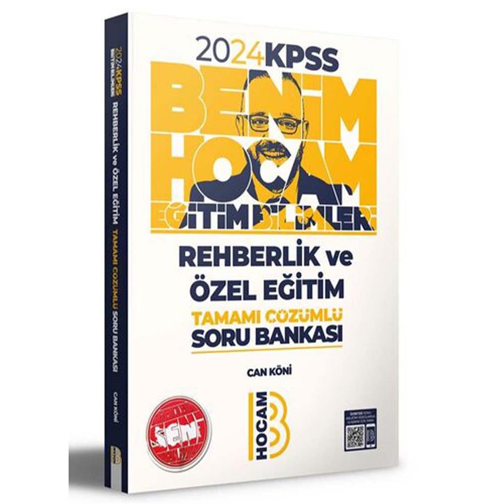 Benim Hocam Yayınları 2024 KPSS Eğitim Bilimleri Rehberlik Ve Özel Eğitim Tamamı Çözümlü Soru Bankası