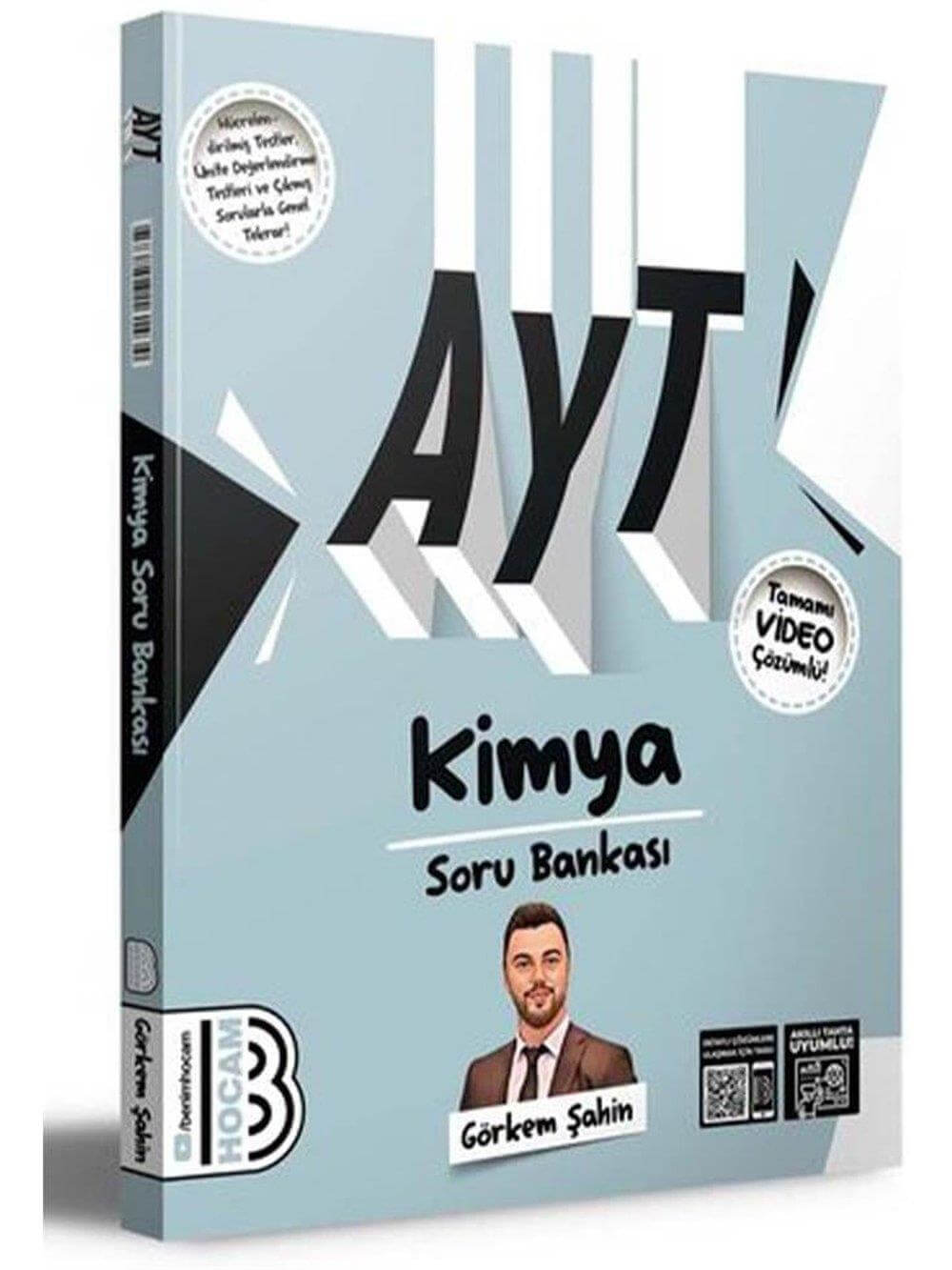 Benim Hocam Yayınları 2025 AYT Kimya Tamamı Video Çözümlü Soru Bankası