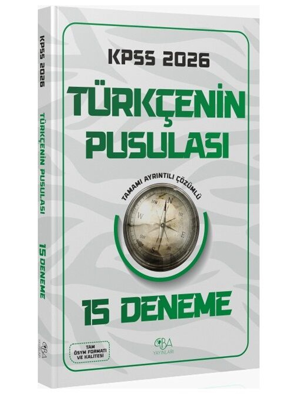 CBA Yayınları 2026 KPSS Türkçenin Pusulası 15 Deneme Çözümlü CBA Yayınları