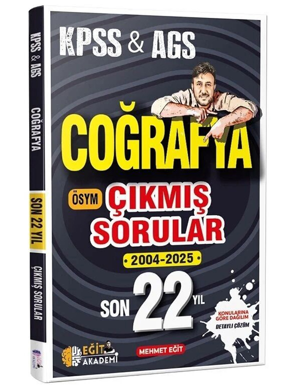 Eğit Akademi 2026 KPSS MEB-AGS Coğrafya Çıkmış Sorular Son 22 Yıl Çözümlü - Mehmet Eğit Eğit Akademi
