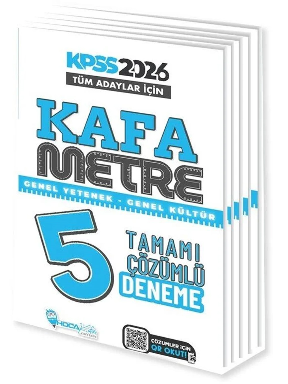 Hoca Kafası 2026 KPSS Genel Yetenek Genel Kültür Kafametre 5 Deneme Çözümlü Hoca Kafası Yayınları