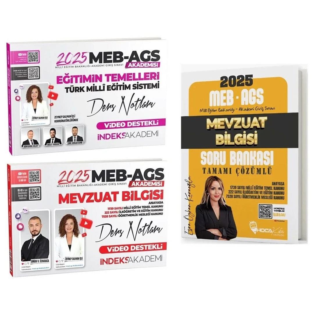 Hoca Kafası + İndeks Akademi 2025 MEB-AGS Eğitimin Temelleri +