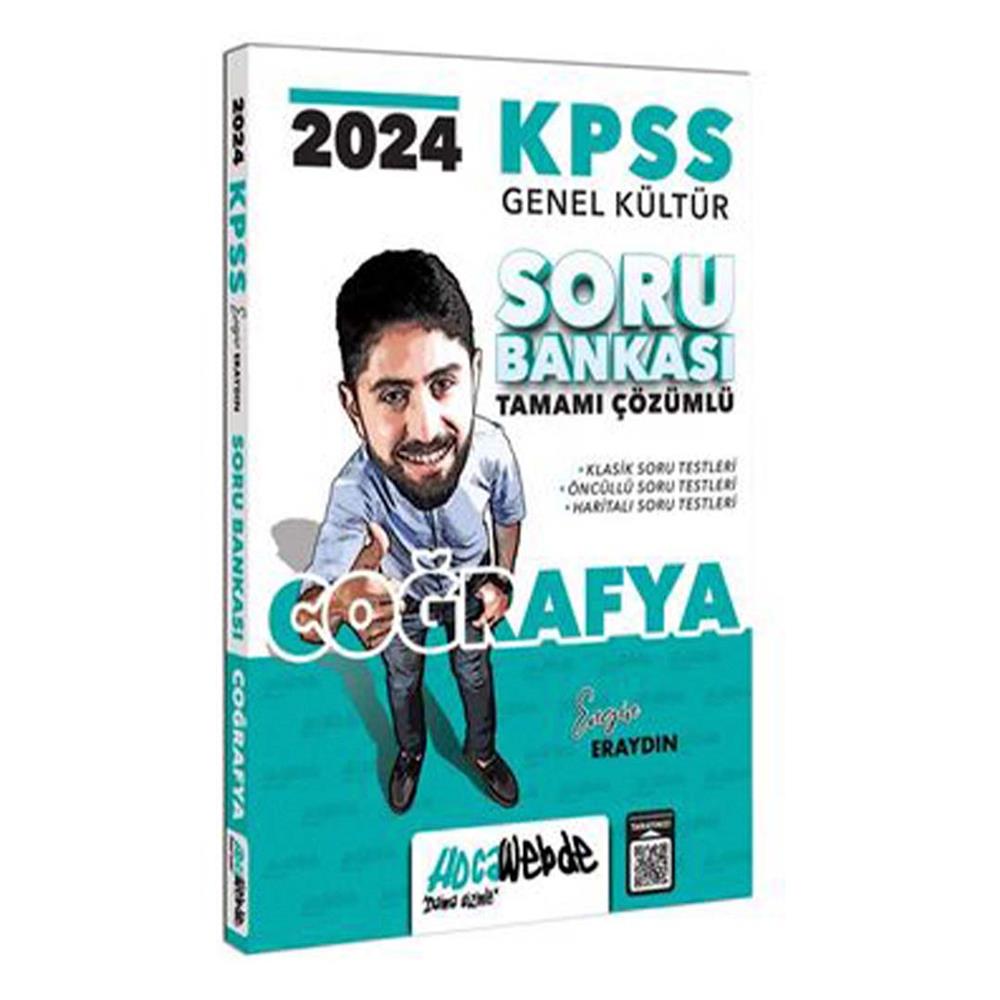 HocaWebde Yayınları 2024 Coğrafya Tamamı Çözümlü Soru Bankası