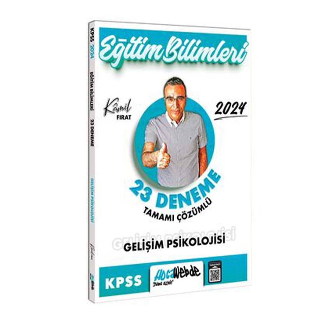 Hocawebde Yayınları 2024 KPSS Eğitim Bilimleri Gelişim Psikolojisi Tamamı Çözümlü 23 Deneme