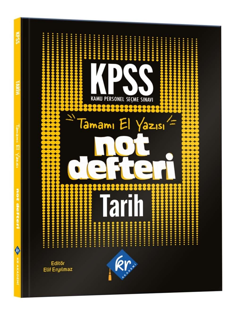 KR Akademi 2026 KPSS Tarih Konu Anlatımlı Not Defteri