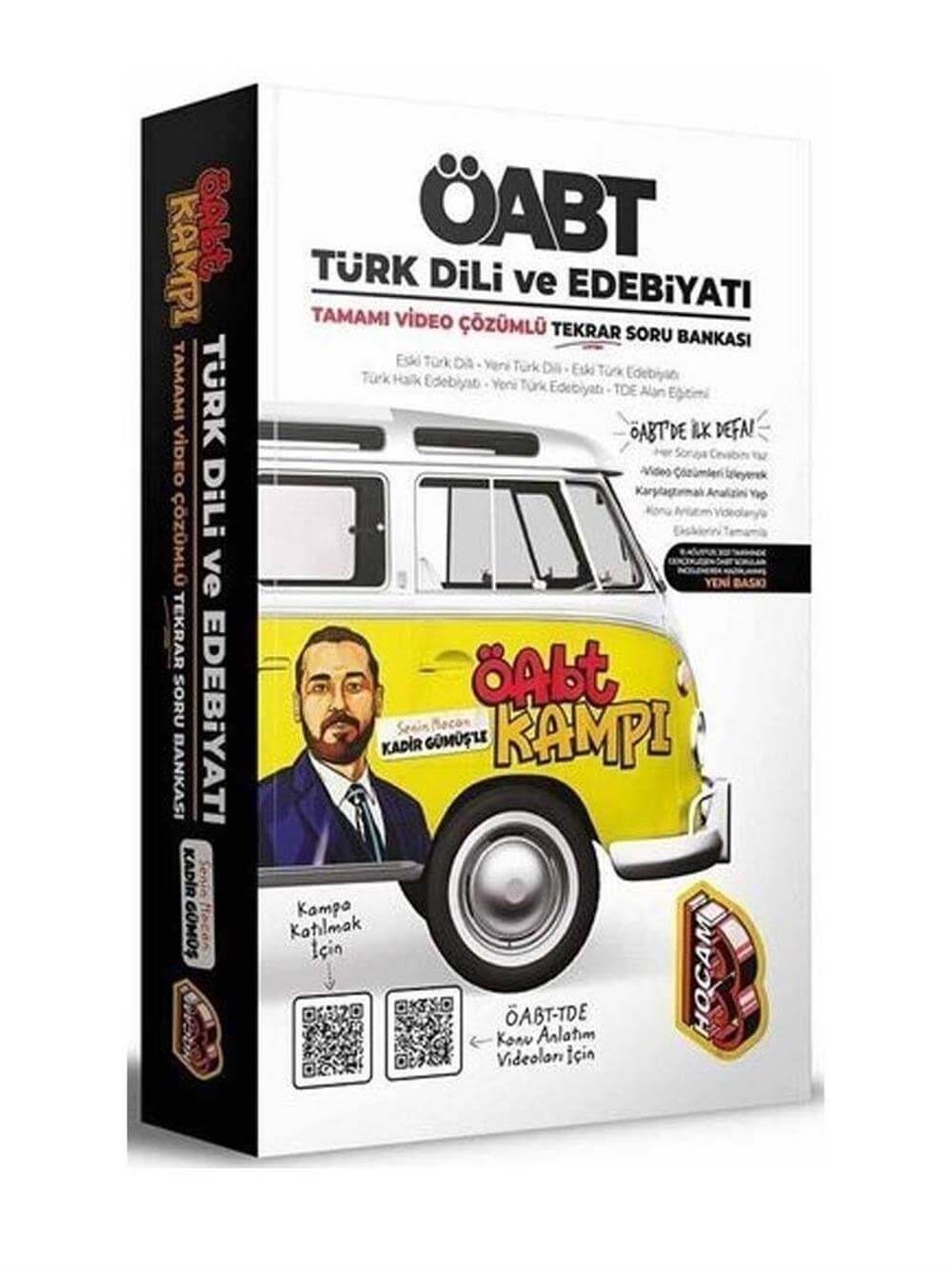 ÖABT Türk Dili ve Edebiyatı KAMP Tamamı Video Çözümlü Soru Bankası Benim Hocam Yayınları